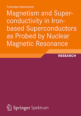 Kartonierter Einband Magnetism and Superconductivity in Iron-based Superconductors as Probed by Nuclear Magnetic Resonance von Franziska Hammerath