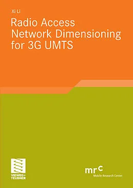 E-Book (pdf) Radio Access Network Dimensioning for 3G UMTS von Xi Li
