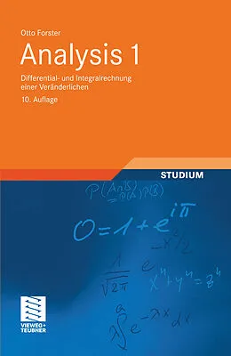 E-Book (pdf) Analysis 1 von Otto Forster
