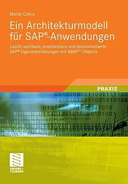 E-Book (pdf) Ein Architekturmodell für SAP®-Anwendungen von Moritz Cohrs