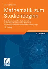 E-Book (pdf) Mathematik zum Studienbeginn von Arnfried Kemnitz