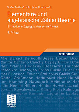 E-Book (pdf) Elementare und algebraische Zahlentheorie von Stefan Müller-Stach, Jens Piontkowski