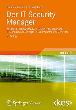 E-Book (pdf) Der IT Security Manager von Heinrich Kersten, Gerhard Klett