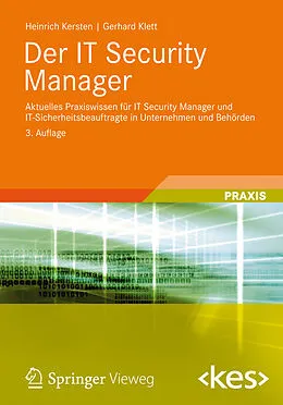 E-Book (pdf) Der IT Security Manager von Heinrich Kersten, Gerhard Klett