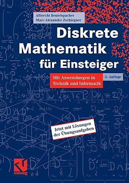 E-Book (pdf) Diskrete Mathematik für Einsteiger von Albrecht Beutelspacher, Marc-Alexander Zschiegner