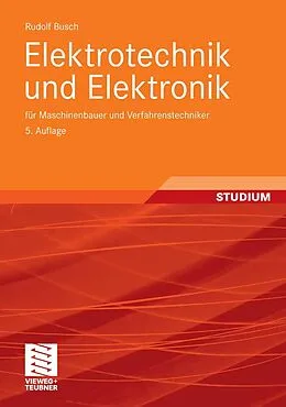 E-Book (pdf) Elektrotechnik und Elektronik von Rudolf Busch