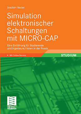 E-Book (pdf) Simulation elektronischer Schaltungen mit MICRO-CAP von Joachim Vester