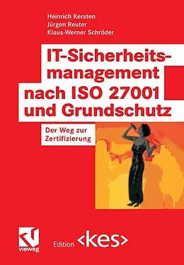 E-Book (pdf) IT-Sicherheitsmanagement nach ISO 27001 und Grundschutz von Heinrich Kersten, Jürgen Reuter, Klaus-Werner Schröder