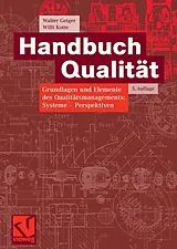 E-Book (pdf) Handbuch Qualität von Walter Geiger, Willi Kotte