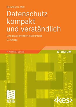 E-Book (pdf) Datenschutz kompakt und verständlich von Bernhard C. Witt