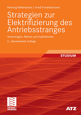 E-Book (pdf) Strategien zur Elektrifizierung des Antriebsstranges von Henning Wallentowitz, Arndt Freialdenhoven