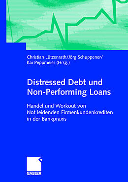 Fester Einband Distressed Debt und Non-Performing Loans von 