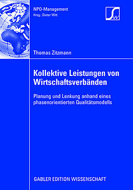 Kartonierter Einband Kollektive Leistungen von Wirtschaftsverbänden von Thomas Zitzmann