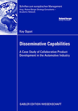 Couverture cartonnée Disseminative Capabilities de Kay Oppat