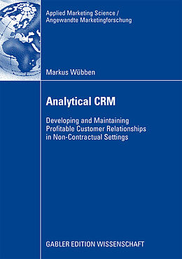 Kartonierter Einband Analytical CRM von Markus Wübben