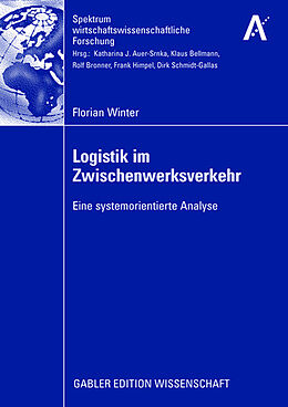 Kartonierter Einband Logistik im Zwischenwerksverkehr von Florian Winter
