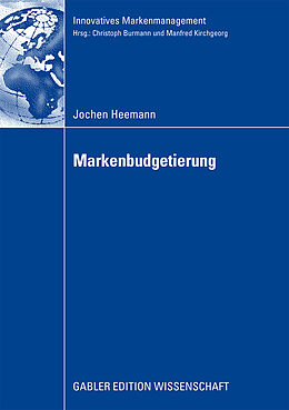 Kartonierter Einband Markenbudgetierung von Jochen Heemann