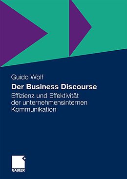 Fester Einband Der Business Discourse von Guido Wolf