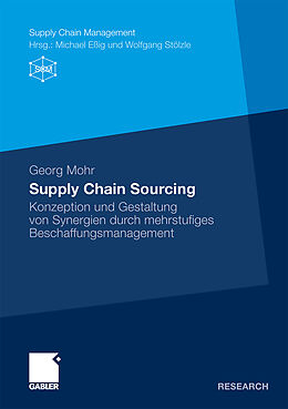 Kartonierter Einband Supply Chain Sourcing von Georg Mohr