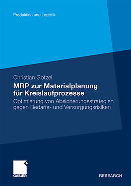 Kartonierter Einband MRP zur Materialplanung für Kreislaufprozesse von Christian Gotzel