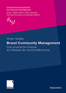 Kartonierter Einband Brand Community Management von Vivian Hartleb