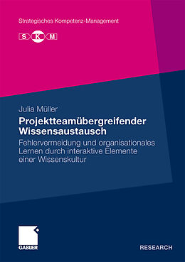 Kartonierter Einband Projektteamübergreifender Wissensaustausch von Julia Müller