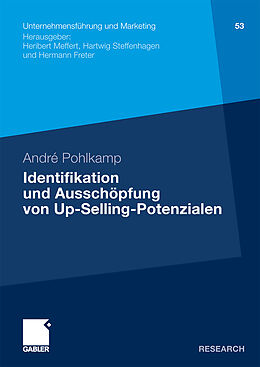 Kartonierter Einband Identifikation und Ausschöpfung von Up-Selling-Potenzialen von André Pohlkamp