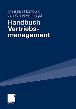 Fester Einband Handbuch Vertriebsmanagement von 