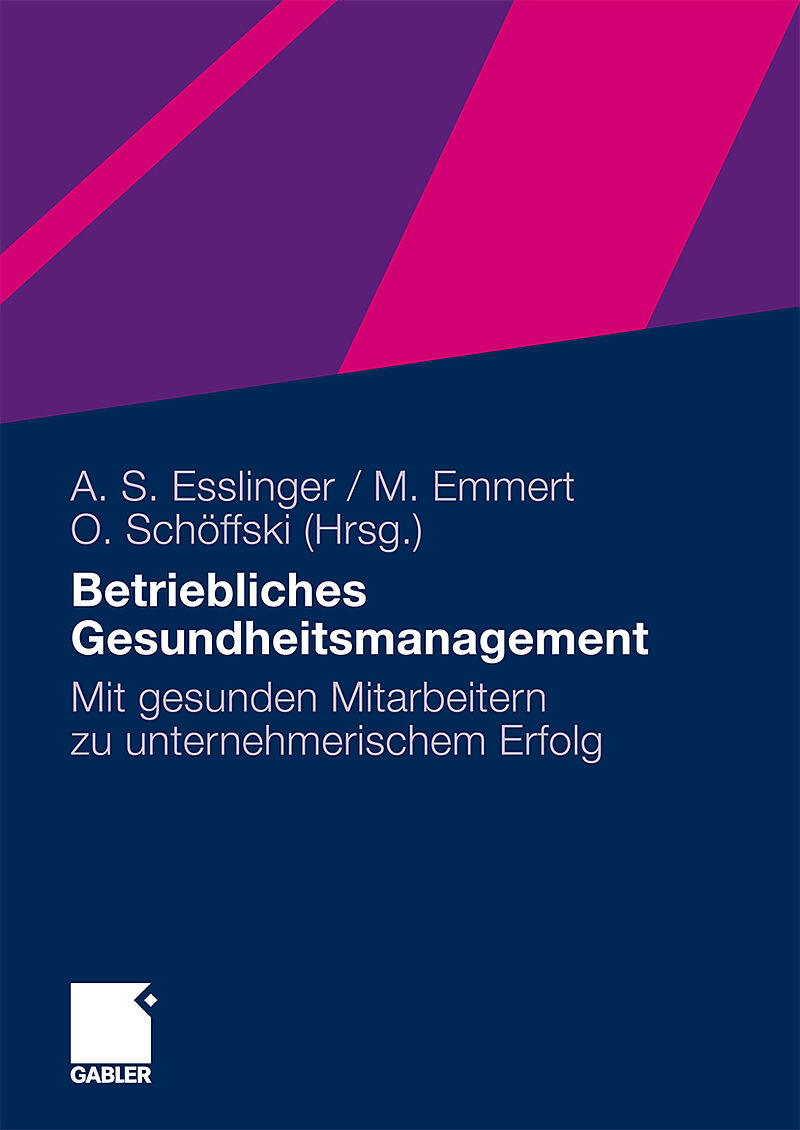 Betriebliches Gesundheitsmanagement - - Buch Kaufen | Ex Libris