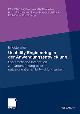 Kartonierter Einband Usability Engineering in der Anwendungsentwicklung von Brigitte Eller