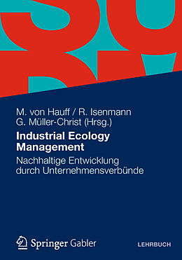 Kartonierter Einband Industrial Ecology Management von 