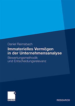 Kartonierter Einband Immaterielles Vermögen in der Unternehmensanalyse von Daniel Reimsbach