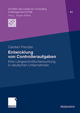 Kartonierter Einband Entwicklung von Controlleraufgaben von Carsten Prenzler