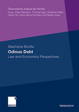 Couverture cartonnée Odious Debt de Stephania Bonilla