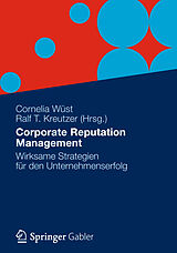 Kartonierter Einband Corporate Reputation Management von 
