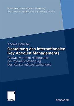 Kartonierter Einband Gestaltung des internationalen Key Account Managements von Andrea Schlüter