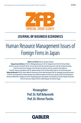 Kartonierter Einband Human Resource Management Issues of Foreign Firms in Japan von 