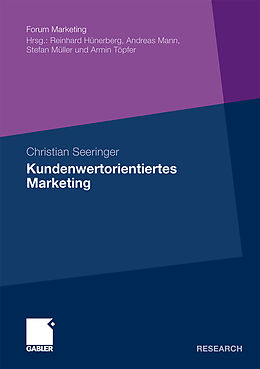Kartonierter Einband Kundenwertorientiertes Marketing von Christian Seeringer