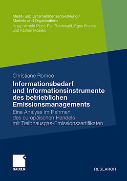 Fester Einband Informationsbedarf und Informationsinstrumente des betrieblichen Emissionsmanagements von Christiane Romeo