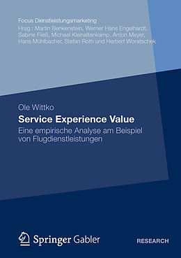 Kartonierter Einband Service Experience Value von Ole Wittko