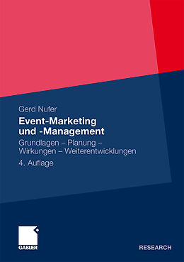 Kartonierter Einband Event-Marketing und -Management von Gerd Nufer