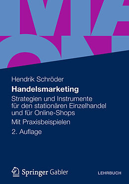 Kartonierter Einband Handelsmarketing von Hendrik Schröder