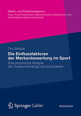 E-Book (pdf) Die Einflussfaktoren der Markenbewertung im Sport von Tim Ströbel