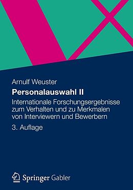E-Book (pdf) Personalauswahl II von Arnulf Weuster
