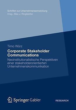 E-Book (pdf) Corporate Stakeholder Communications von Timo Würz