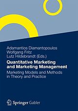 E-Book (pdf) Quantitative Marketing and Marketing Management von Adamantios Diamantopoulos, Wolfgang Fritz, Lutz Hildebrandt