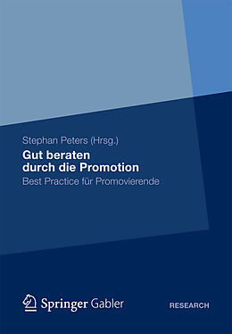 E-Book (pdf) Gut beraten durch die Promotion von 