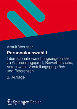 E-Book (pdf) Personalauswahl I von Arnulf Weuster