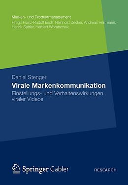 E-Book (pdf) Virale Markenkommunikation von Daniel Stenger