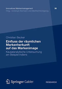 E-Book (pdf) Einfluss der räumlichen Markenherkunft auf das Markenimage von Christian Becker
